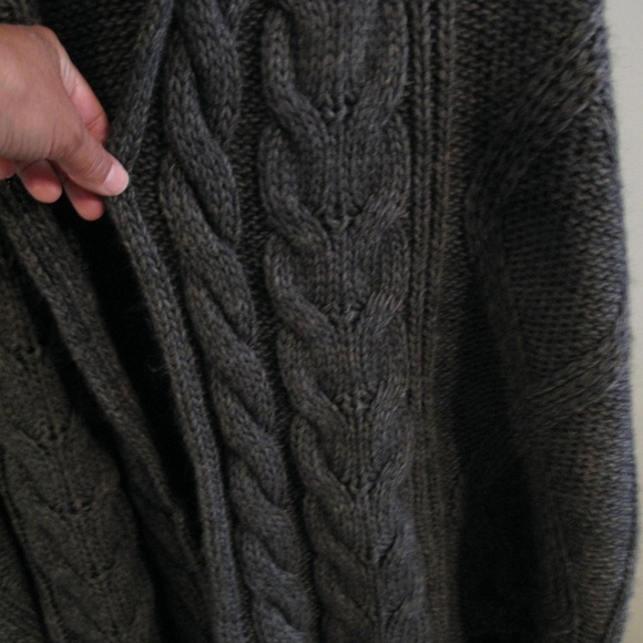 ELSAMANDA ANTHROPOLOGIE Cable Knit Cardigan M - Picture 8 of 14